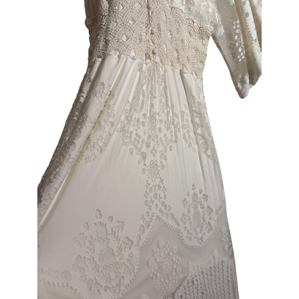 Farm Rio Solana Cold Shoulder Dress Sz. M - Picture 6 of 9
